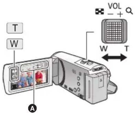 PANASONIC HCV520GK - 使用变焦 - 1