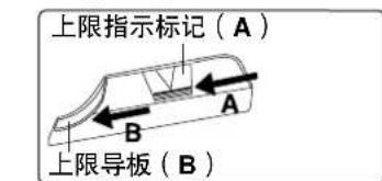 PANASONIC Workio DP8032PK - 原稿最多可放置到上限指示标记/导板处 - 1
