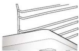 BAUKNECHT ECSK7 CP845 PTCH - INSERER LA GRILLE METALLIQUE ET LES AUTRES ACCESSOIRES - 2