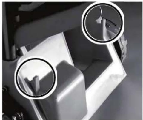 OOGARDEN T51T190BML - POSITIONNEMENT DU BAC DE RAMASSAGE - 3