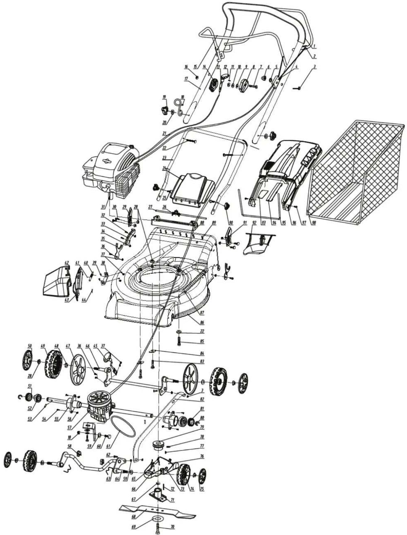 OOGARDEN T51T190BML - CARACTERISTIQUES TECHNIQUES - 1