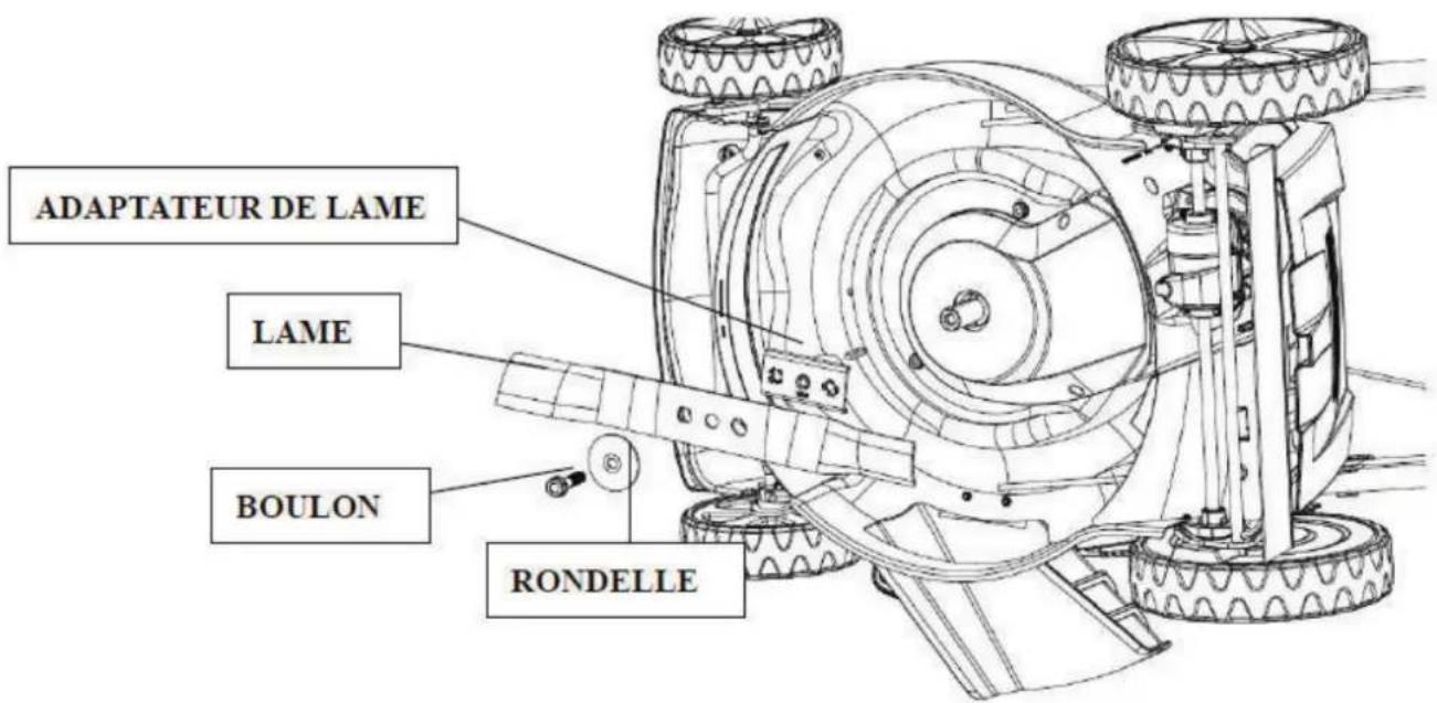 OOGARDEN T51T190BML - CHANGEMENT DES LAMES - 1