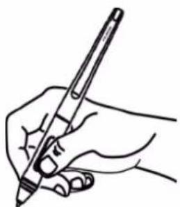Huion Kamvas 22 Plus - Tenue du stylet - 1