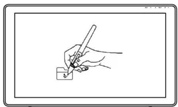 Huion Kamvas 22 Plus - ZeigerpositionierungPosition the cursor - 2