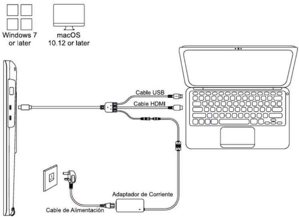 Huion Kamvas 22 Plus - Ajuste de Pantalla - 4