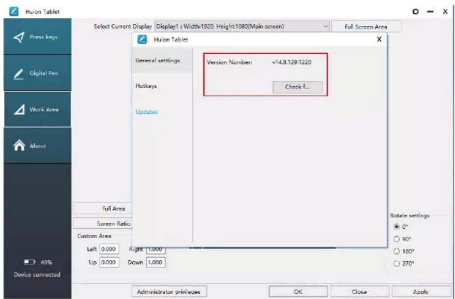 Huion Kamvas 22 Plus - Updates - 1