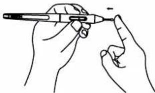 Huion Kamvas 22 Plus - Ersetzen von Stiftspiten - 3