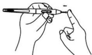 Huion Kamvas 22 Plus - Cambiar la Punta del Lápag - 3