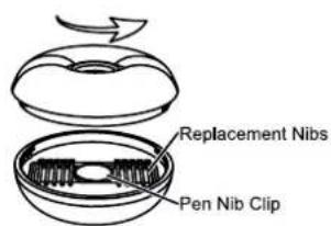 Huion Kamvas 22 Plus - Pen Nib Replacement - 1