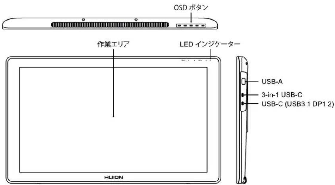 Huion Kamvas 22 Plus - 2.1製品の特徴 - 1