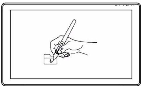 Huion Kamvas 22 Plus - Position du curseur - 2