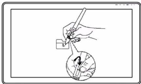 Huion Kamvas 22 Plus - Use the side buttons - 1