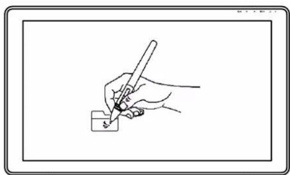 Huion Kamvas 22 Plus - Posicion del cursor - 2