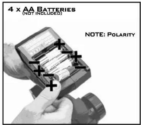 ARRMA Granite 4x4 Mega RTR - INSTALL AA BATTERIES IN CONTROLLER - 2