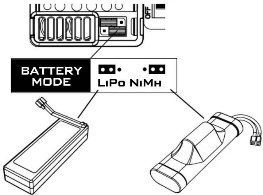 ARRMA Granite 4x4 Mega RTR - BATTERY MODES - 1
