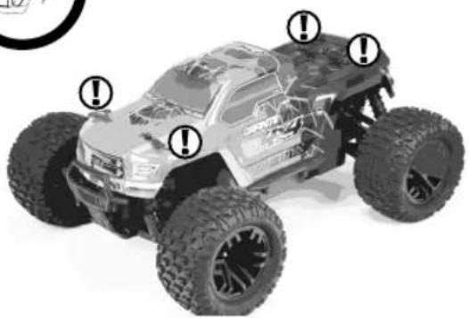 ARRMA Granite 4x4 Mega RTR - QUICK START GUIDE - 2