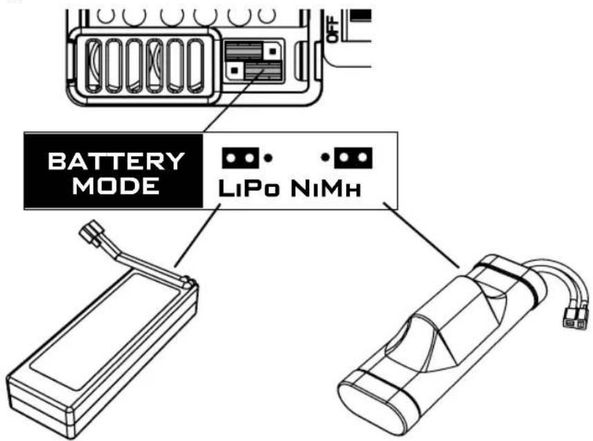 ARRMA Granite 4x4 Mega RTR - MODE DE BATTERIE - 1