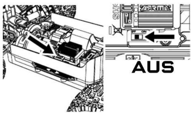 ARRMA Granite 4x4 3S BLX ARTR - AUSSCHALTEN - 3
