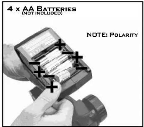 ARRMA Senton 4x4 3S BLX - INSTALL AA BATTERIES IN CONTROLLER - 2