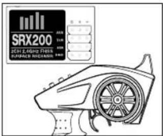 ARRMA Senton 4x4 3S BLX - RADIO GEAR - 25