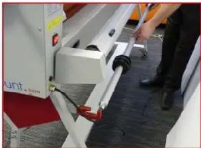 Easymount EMS1600C - Installation des rouleaux de document - 1