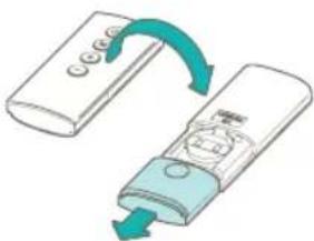 DUUX Beam mini - Installieren der Fernbedienung - 1