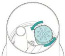 DUUX Beam mini - Placing the filter - 3