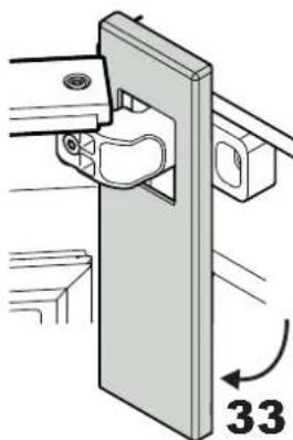 LIEBHERR WKes 455222 - Régler l'inclinaison latérale de la porte - 2