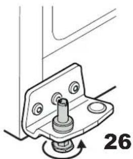 LIEBHERR WKes 455222 - Vue frontale du support supérieur - 3