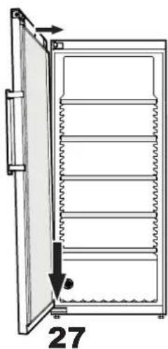 LIEBHERR WKes 455222 - Vue frontale du support supérieur - 5