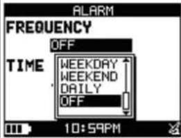 GLOBALSAT GH625XT - RÉGLAGE PAGE UTILISATEUR - 11