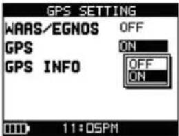 GLOBALSAT GH625XT - RÉGLAGES GPS - 2