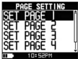 GLOBALSAT GH625XT - RÉGLAGE PAGE UTILISATEUR - 1