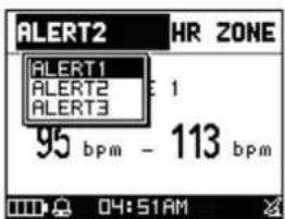 GLOBALSAT GH625XT - • 6.2.2-3 Alerte Frequency Cardiaque - 3