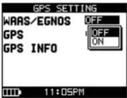 GLOBALSAT GH625XT - RÉGLAGES GPS - 1