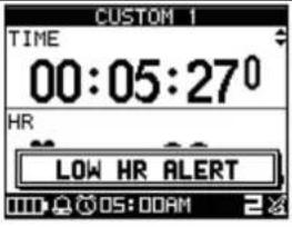 GLOBALSAT GH625XT - • 6.2.2-3 Alerte Frequency Cardiaque - 5