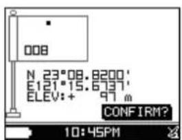GLOBALSAT GH625XT - Sauvegarder un Point de Repère - 1