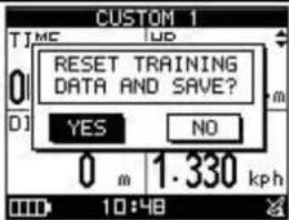GLOBALSAT GH625XT - Démarrer une activité et sauvegarde - 5