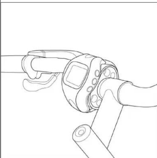 GLOBALSAT GH625XT - Adaptateur pour vélo - 2