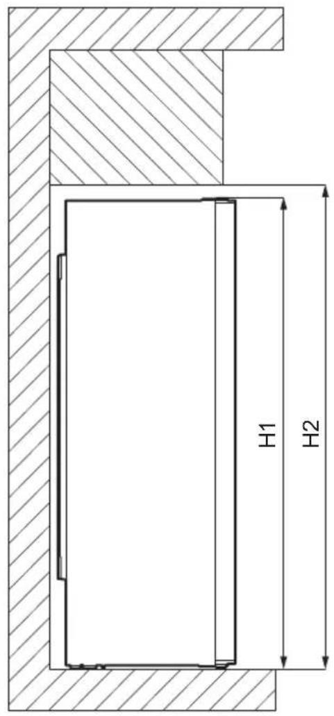 ZANUSSI ZUAN28FW - DIMENSIONS - 1