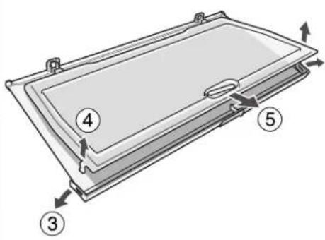 BOSCH B10CB81NVW - Take out glass shelves - 3