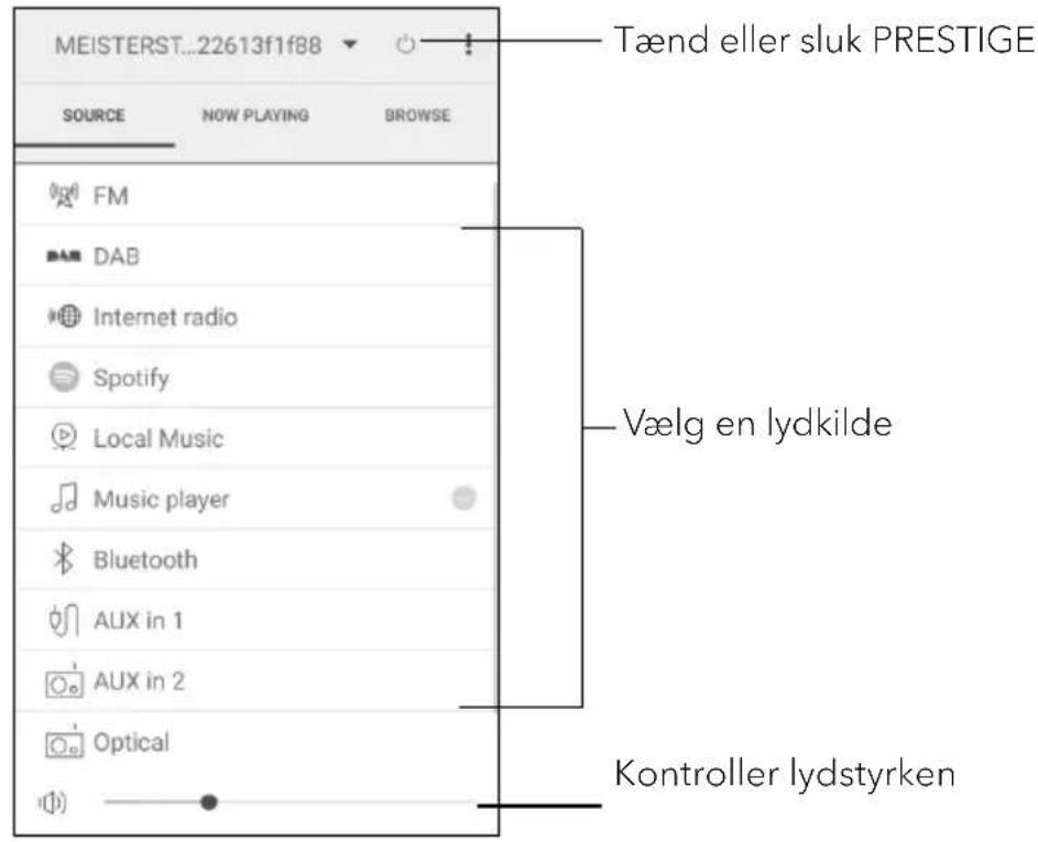 SONORO Prestige SO330 V3 - Brug UNDOK ^TM app til at styre PRESTIGE - 3
