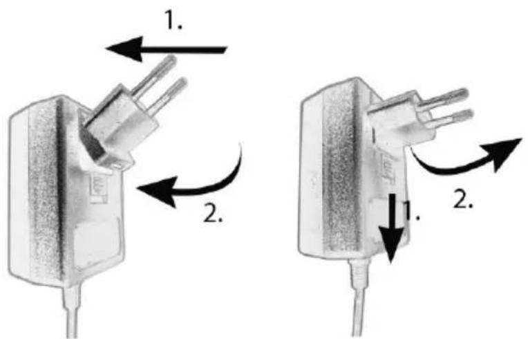 SONORO Relax SO810 S - Anschlieben der Stromversorgung - 1