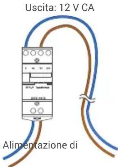 EZVIZ Transformer - Passaggio 3: Cablaggio del trasformatatore. - 2