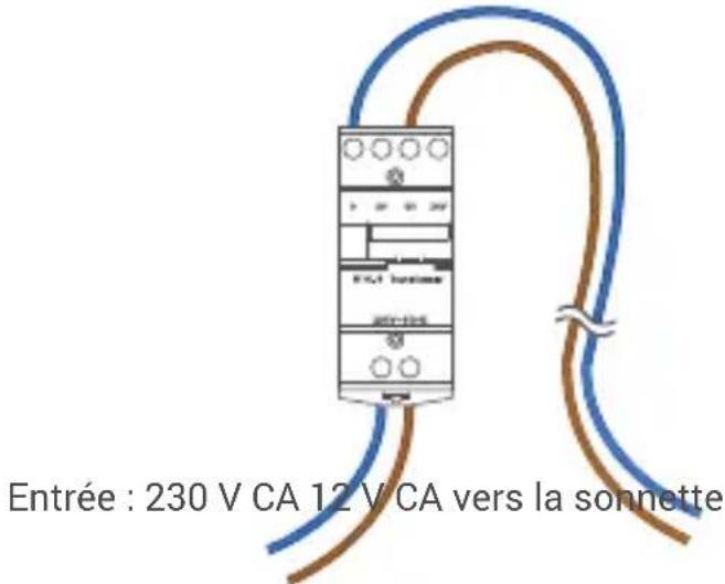 EZVIZ Transformer - Étape 3 : cablez votre transformateur. - 2