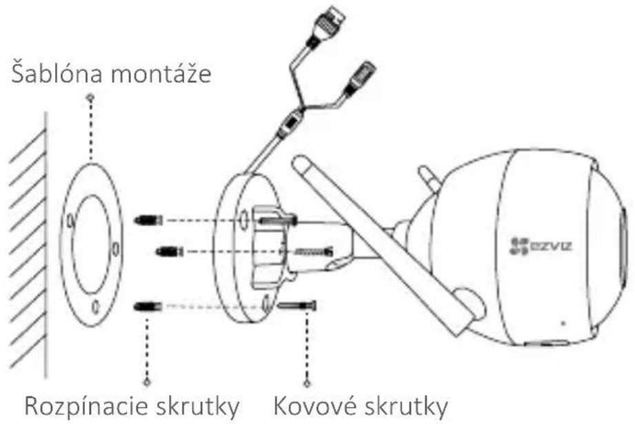 EZVIZ C3W Pro - Instalácia kamery - 2