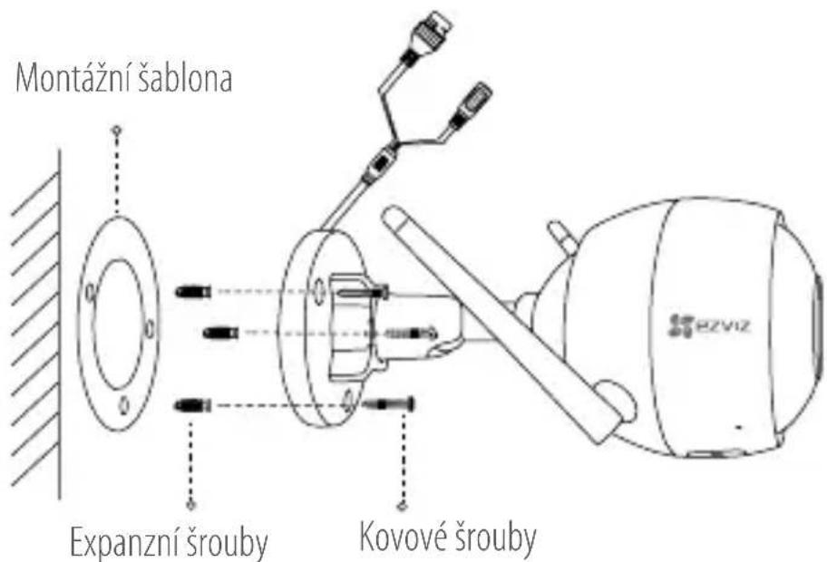 EZVIZ C3W Pro - Montáž kamery - 1