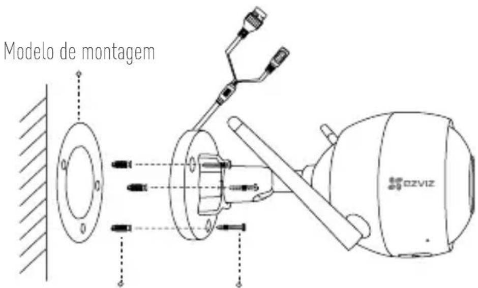 EZVIZ C3W Pro - Instalacao da-camera - 1