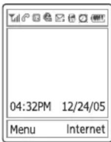 PANTECH C3 - Internal Display - 1