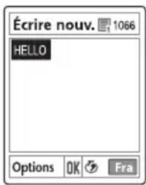 PANTECH C3 - Utilisation du mode T9 - 1